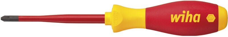 Schraubendreher SoftFinish® electric slimFix PlusMinus/Pozidriv SL/PZ1 x 80 mm (36329) - Wiha