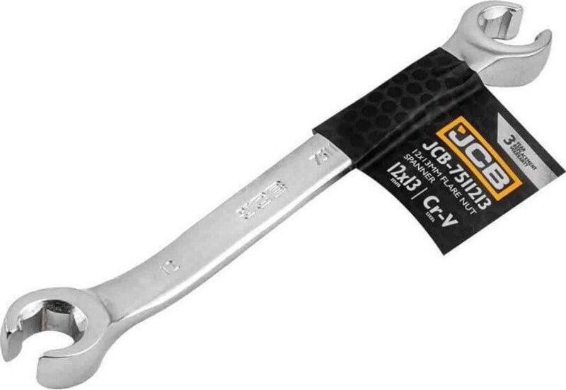 JCB Gabelschlüssel Stahl 12mm x 13mm langlebig und ergonomisch