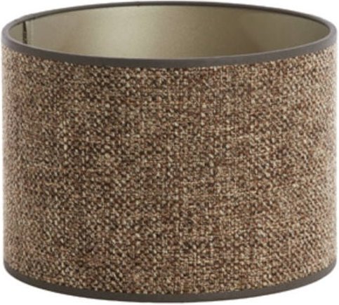 Light & Living - lampenschirm - Saverna - braun - textil - Ø 20cm