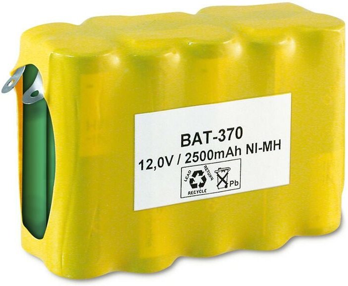 Ni-Mh-Akku 12V 2700mA AAx10 mit Anschlussklemmen