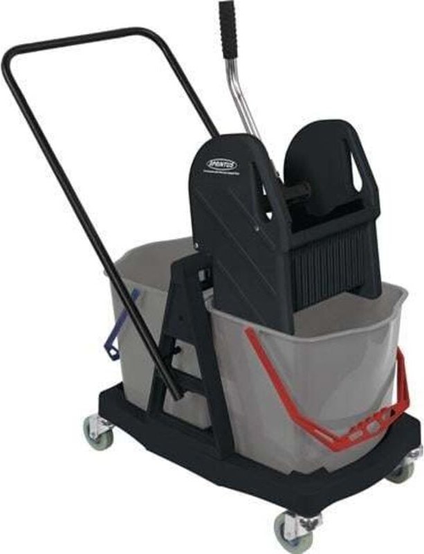 Sprintus Reinigungswagen Eimer 2 x 17 l, Presse - 301001