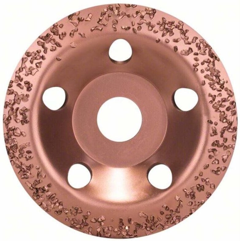 Hartmetalltopfscheibe, 115 x 22,23 mm, grob, schräg - Bosch