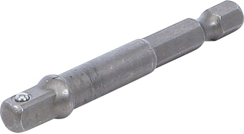 Bgs Technic - Adapter für Bohrmaschinen Antrieb Außensechskant 6,3 mm (1/4') / Abtrieb Außenvierkant 6,3 mm (1/4')