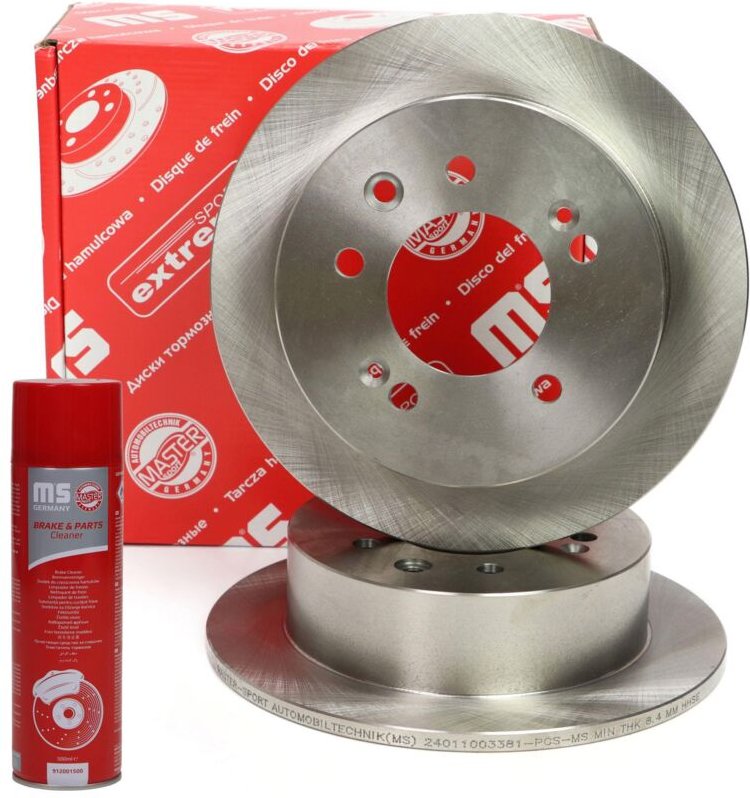 BREMSSCHEIBEN hinten 24011003381-PCS-MS 2 Stück