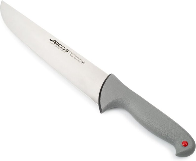 Metzgermesser Arcos Farbe - Prof 240500 Edelstahl Nitrum und mango ergonomische Polypropylenklinge und 25 cm, Vitrine