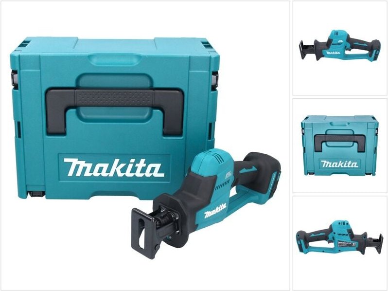 Makita DJR 189 ZJ Akku Reciprosäge Säbelsäge 18 V Brushless + Makpac - ohne Akku, ohne Ladegerät