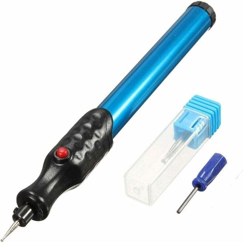 Thumbnail - Elektrischer Gravierstift, Gravierschnitzwerkzeug für Heimwerker, Schreibwaren, Schule, Schmuck, Schmuck, Metall, Glas, ...