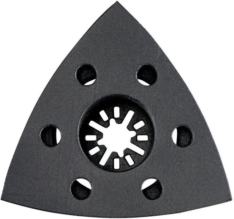 Dreieckschleifplatte 93 mm, mit Kletthaftung, mt (626421000) - Metabo