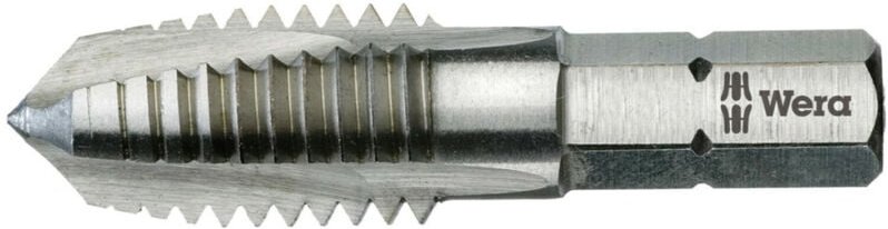 844 Einschnittgewindebohrer-Bits, 6 x 40 mm - Wera