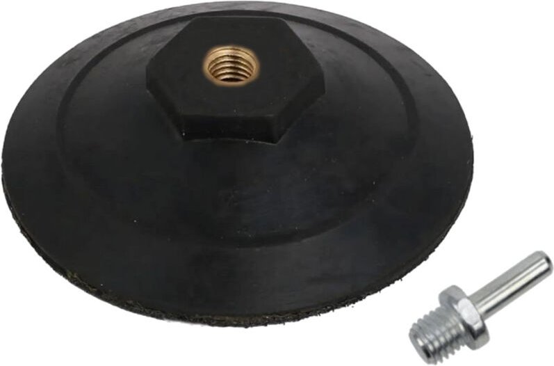 Trade-Shop Klett Haftteller / Schleifteller / Aufnahmeteller 100mm Durchmesser für Schleifscheiben, Schleifpads, Poliers...