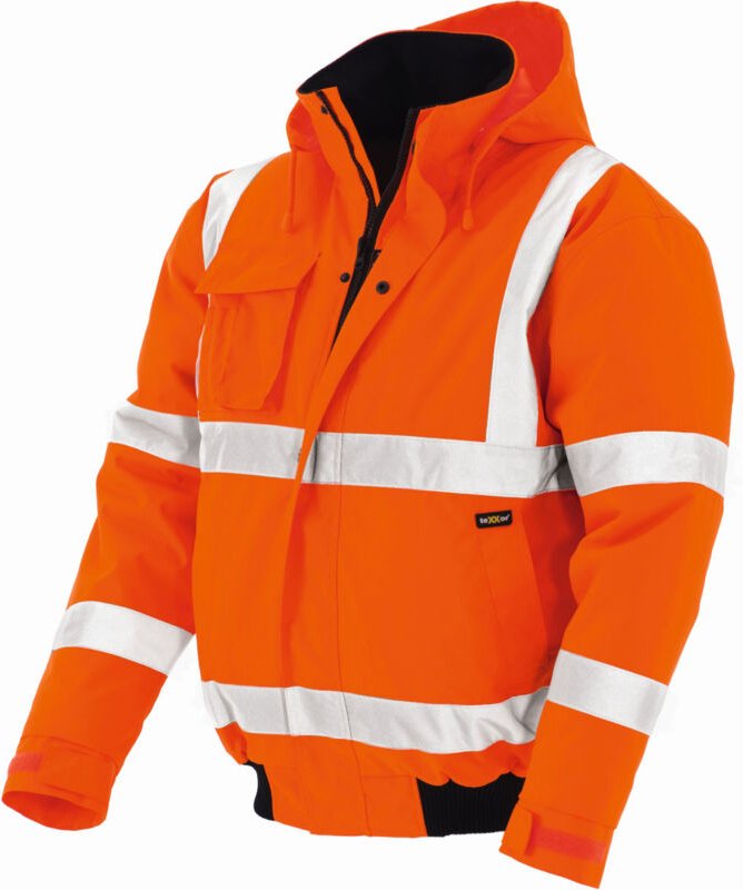 teXXor Warnschutz Pilotenjacke Whistler 4119 leuchtorange 5XL