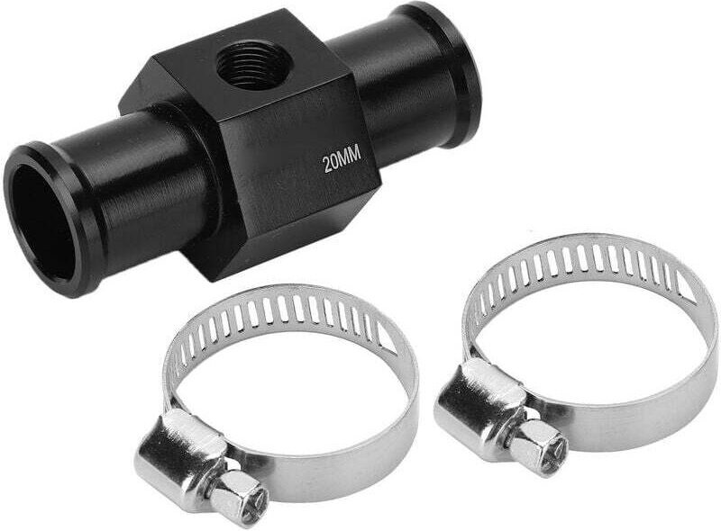 Temperatursensoradapter, Wassertemperaturfühler-Schlauchmanometer-Kühlerschlauchsensoradapter (20 mm)