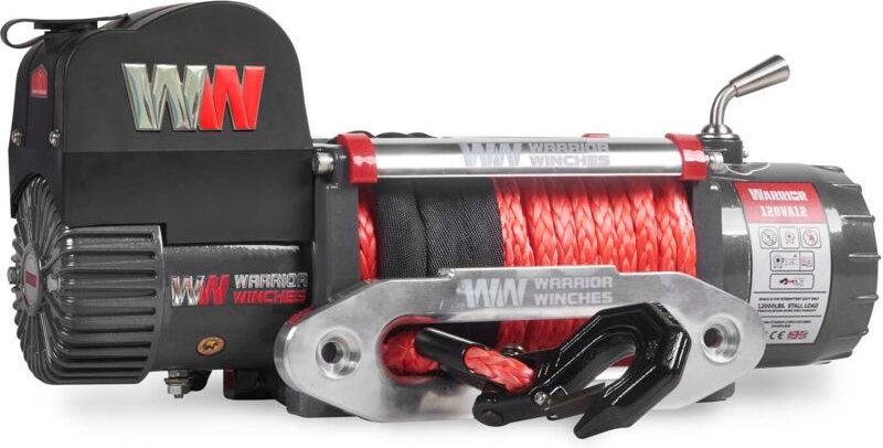 Elektrische Seilwinde Warrior Samurai Gen2 5,4 t 12V Synthetikseil IP68