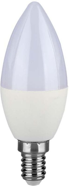 Thumbnail - V-tac - LED-Lampen - Kerze - E14 - Samsung - IP20 - Weiß - 5,5 Watt - 470 Lumen - 3000K - 5 Jahre