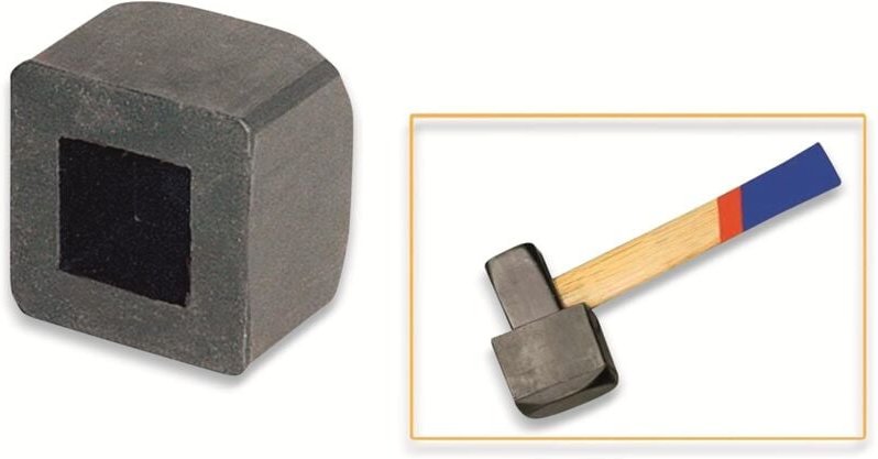 Gummiaufsatz für 1500g Fäustel - Tooltech