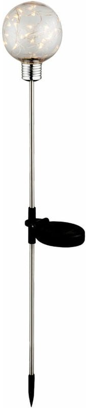 4er Set led Solar Steck Leuchten Garten Außen Deko Lichterketten Kugel Erdspieß Terrassen Lampen