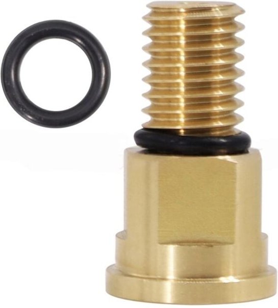 R0557100 Messing-Manometeradapter mit O-Ring,