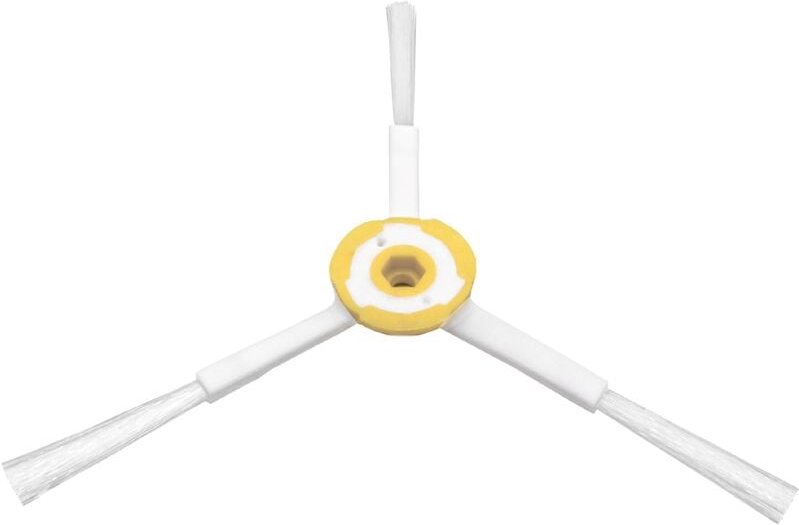 Ersatz Seitenbürste kompatibel mit Xiaomi Mi Vacuum Robot, Roborock S50 Saugroboter - weiß / gelb - Vhbw