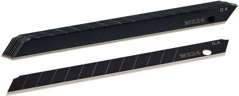 10x Ersatzklingen 9 mm für 2K Cuttermesser - Ws24
