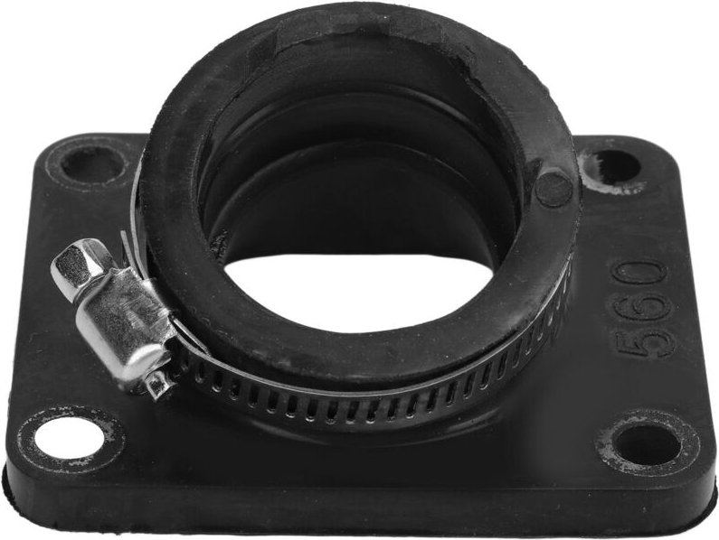 12023-1019 Schwarze Gummi-Ansaugkrümmerhülse für Vergaser für KX60 1983-2003