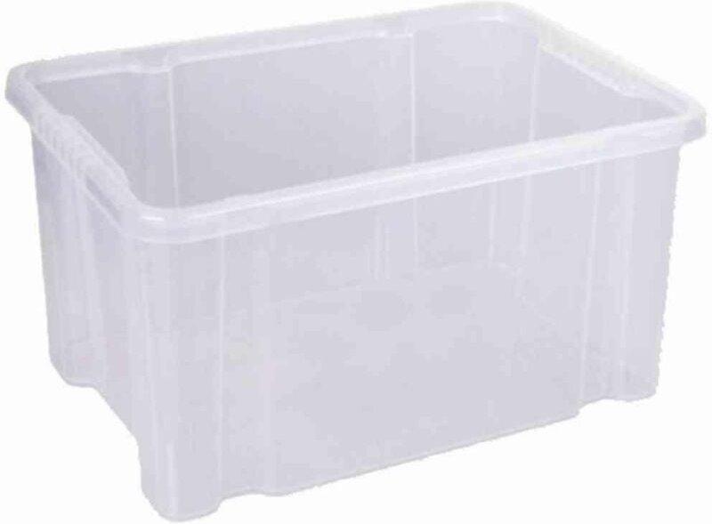 Drehstapelbox 27 l transparent 44,5 x 35 x 24 cm