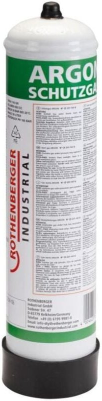 Argon Schutzgas Einwegflasche 930 ml Schweißzubehör - Rothenberger