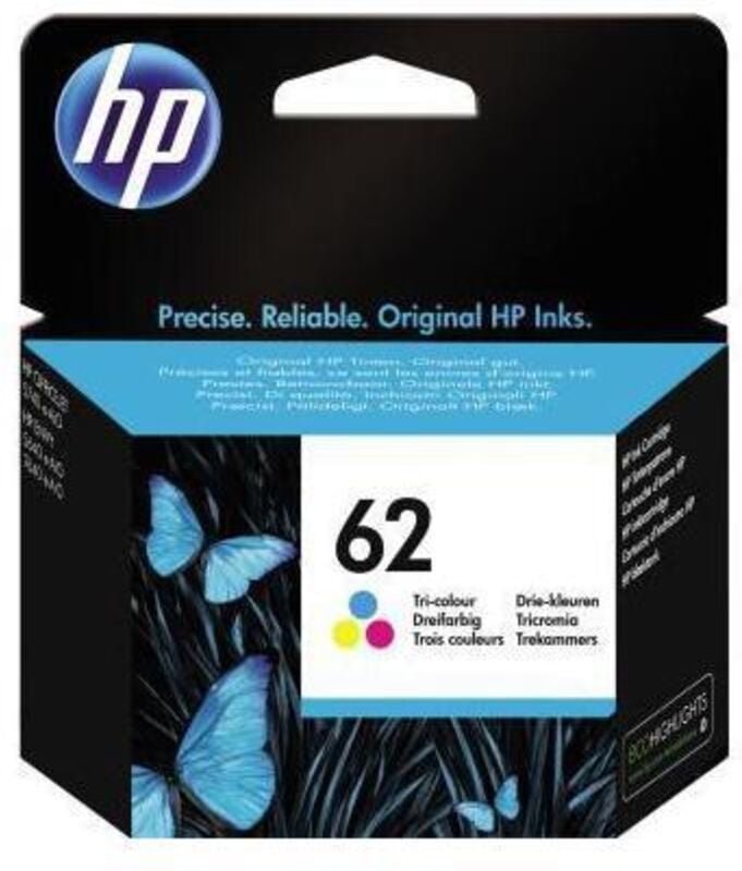 Thumbnail - Hewlett Packard - Hp tinte c2p06ae 62 dreifarbig