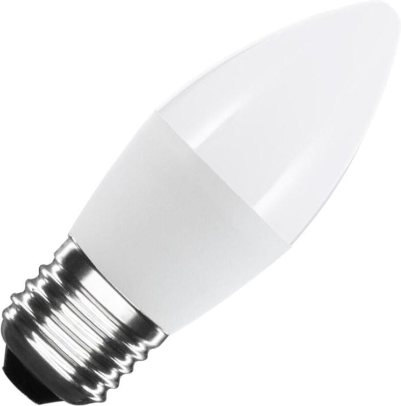 Thumbnail - Efectoled - LED-Glühbirne 12/24V E27 5W 400 lm C37 No Flicker 4000K Neutralweiß