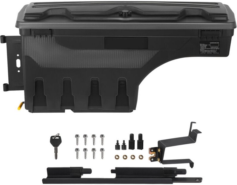 Mophorn - Aufbewahrungsbox für die Ladefläche – verschließbarer Deckel, wasserdicht. 6,6 Gal/20 l abs. Kompatibel mit Ch...