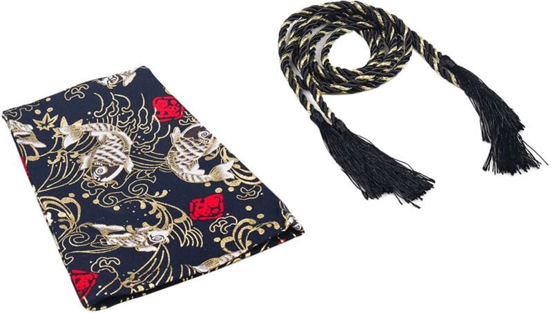 Tlily - Canvas Katana Getriebe Dekorations Teile Universal Schaltknauf Schutz Racing Schaltknaufmanschetten Schwarz