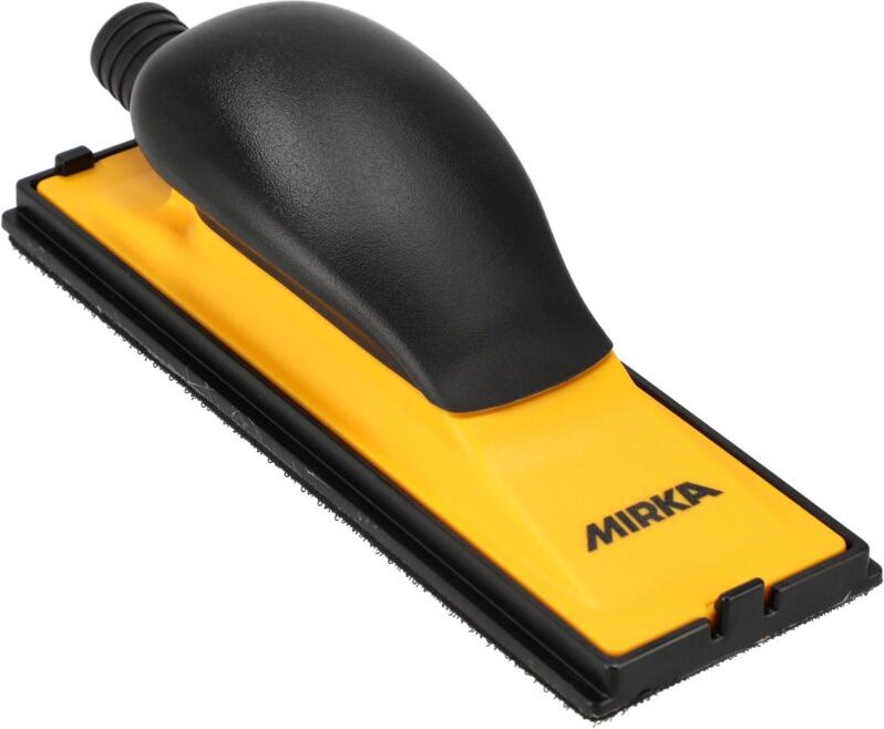 Handblock Kit / Handschleifer mit konvex und konkav Aufsätzen / für 70x198mm Schleifstreifen Klett + 40x Abranet Schleif...