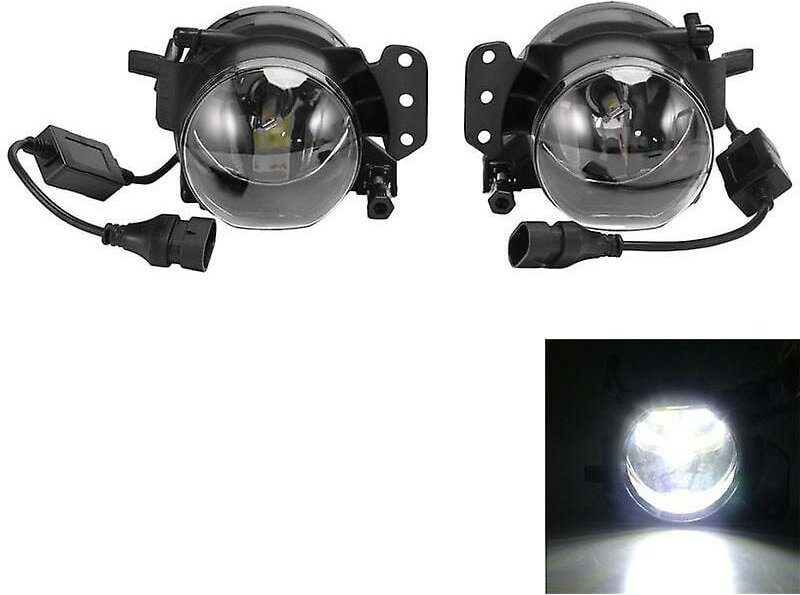 Woosien - 1 paar Auto Vorderen Stoßfänger Led-nebelscheinwerfer Montage Fahren Lampe Foglight Ersatz Für-E60 E90 E63 e