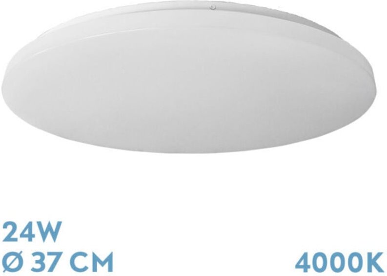 Akunadecor Deckenleuchte Led Neutrales Licht Modell Tadeo White Round