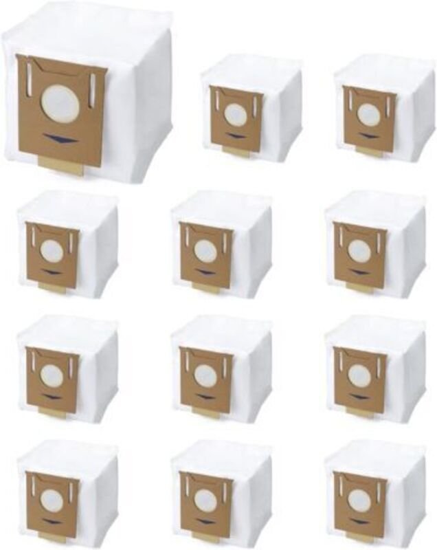 12 Stück Staubsaugerbeutel Ersatz für Ecovacs Deebot T8T9AIVI+/POWER/Pro Staubsauger