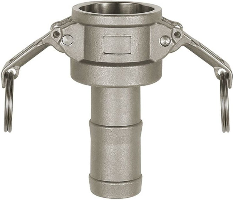 Kamlok-Schnellkupplungsdose, Typ c, es, lw 50, für Stecker-Ø 64 - Riegler