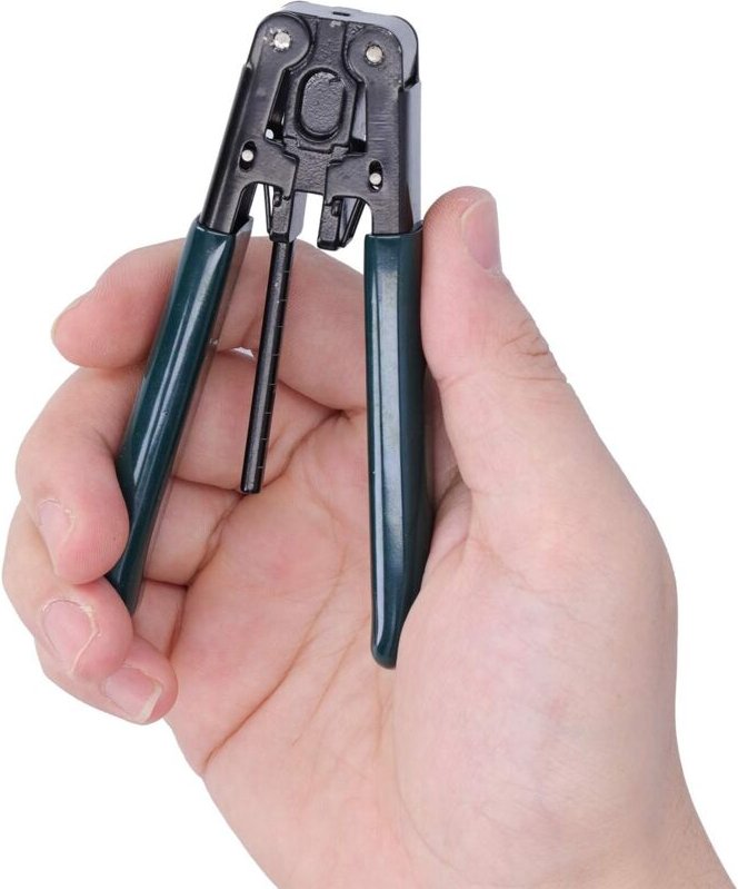 Thumbnail - Memkey - Glasfaser-Abisolierzange, tragbare schwarze Abisolierzange, Elektriker-Werkzeug für eng gewickeltes Kabel für C...