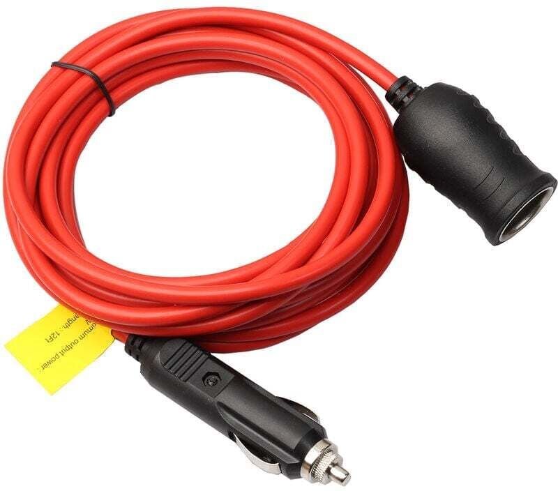 Cable alargador para encendedor de coche, 12 V, 24 V, 10 A, 3,6/1,5 m, enchufe hembra, accesorios para coche, 3,6 metros