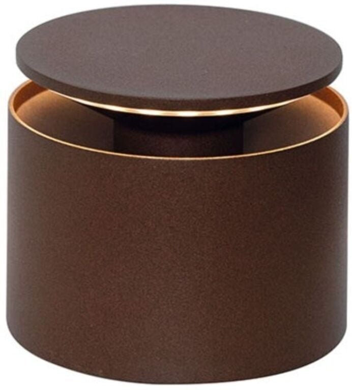 Thumbnail - Tragbare und wiederaufladbare Push Up Corten LED-Tischleuchte