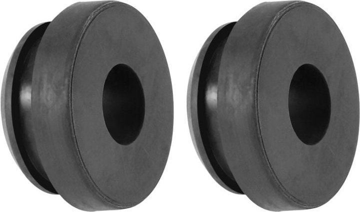 Tlily - 2 StüCke KüHlermontage Obere Isolator Halterungen Buchse Gummi Schwarz Passend FüR Accord 74173 SJ4 000