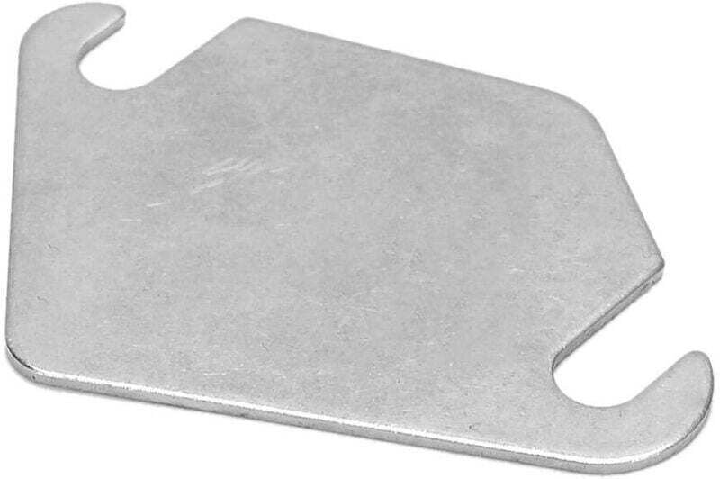 EGR-Platte, Auto-EGR-Ventilplatte, EGR-Dichtung aus Edelstahl, EGR-Blockplatte, EGR-Verschlussplatte für 1,4- und 1,6-Mo...