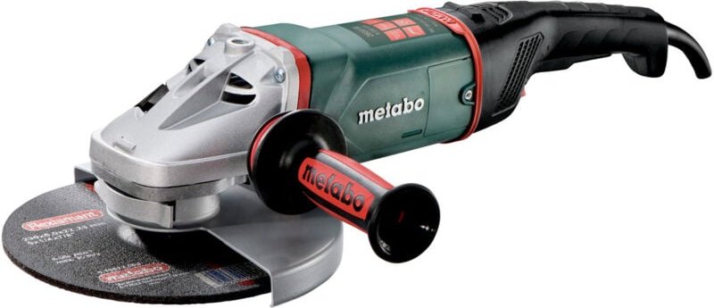 Metabo - Winkelschleifer we 26-230 mvt Quick, mit Schnellspannmutter, drehbarem Haupthandgriff, Karton