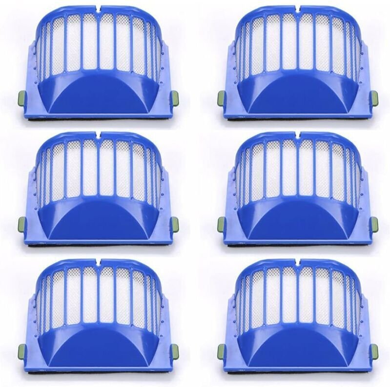 6 Pièces Filtres de Remplacement pour Roomba 500 600 Série - Lntyq