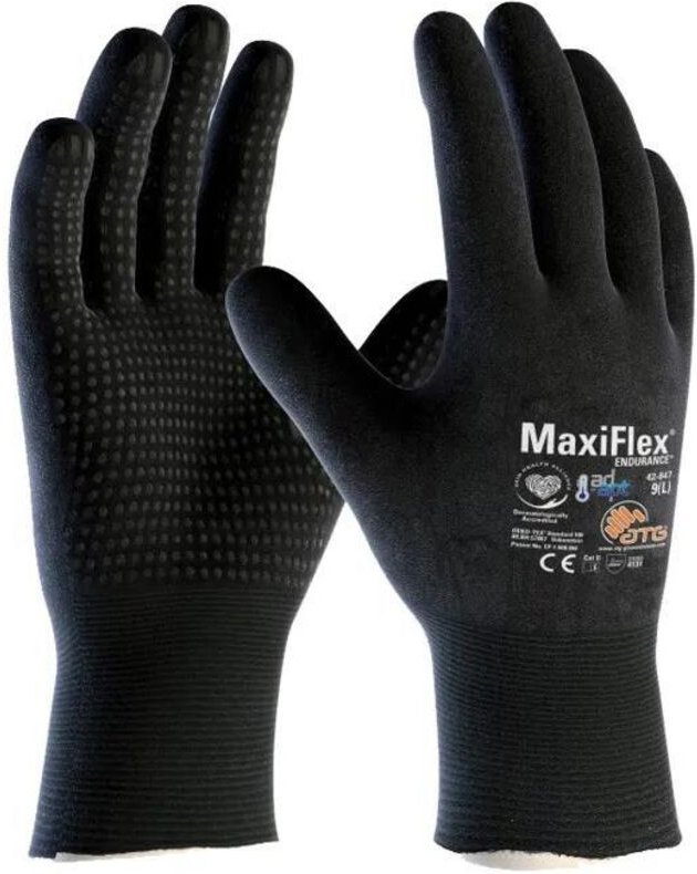 Atg Maxiflex® Endurance™ Schutzhandschuhe Schwarz T10