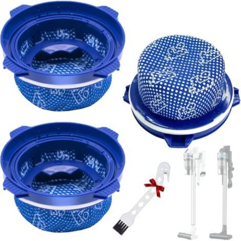 3 HEPA-Filter-Ersatzteile für Samsung Jet 90 / Jet 70 / Jet 70+ / Jet 75 / Jet 75+ / Jet 60, Staubsauger-Filterzubehör, ...