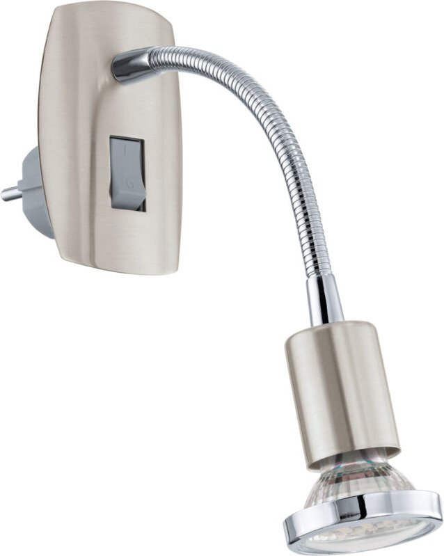 Eglo - LED-Steckerspot Mini 4, 92933 nickel-matt, GU10, 2,8 w, 3000 k