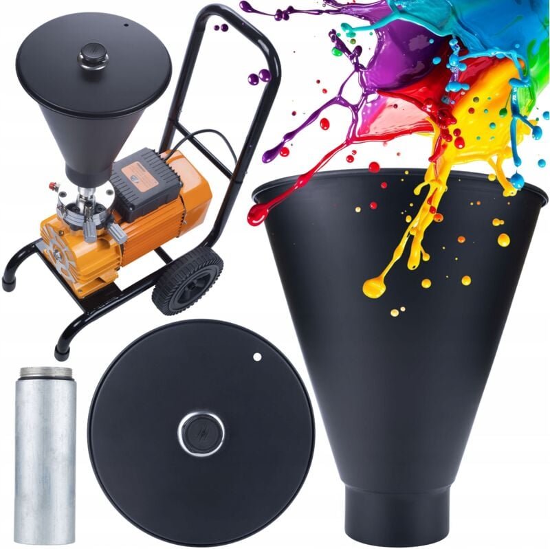 5L Kunststofftank für Material/Farbe für das Strong Storm Membran-Lackiergerät