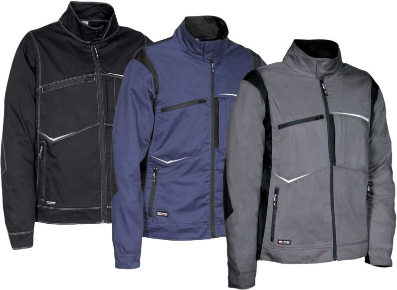 Lefkada Arbeitsjacke - 56 (eu) - Anthrazit - Cofra