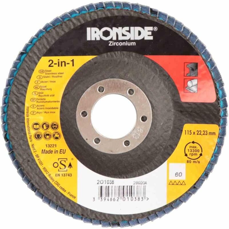 Fächerschleifscheibe Ø115 K60