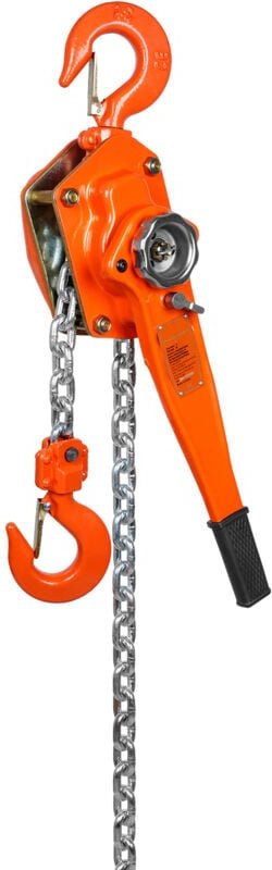 Mophorn 3-Tonnen-Kettenzug mit manuellem Hebel, 20 Fuß Come Along, 6600 lbs Tragkraft, G80 verzinkter Kohlenstoffstahl, ...