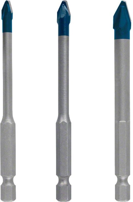Expert HardCeramic HEX-9 Bohrer Set 5,0 - 8,0 x 90 mm 3 tlg. ( 2608900595 ) Carbide Technology - Bosch